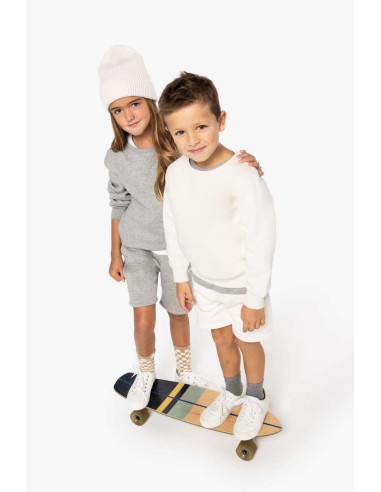 NAT-NS403-KIDS' ECO-FRIENDLY ROUND NECK SWEATSHIRT